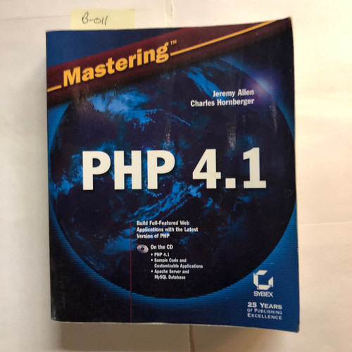 Mastering php - php, 4.1.